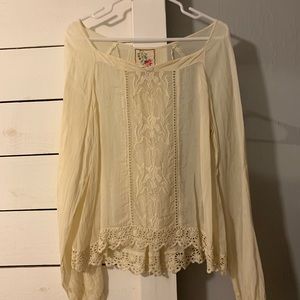 Johnny Was blouse long sleeve top